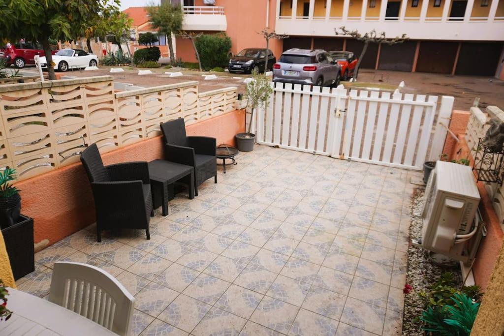 L'Azur 4 Pers Clim Parking Acces Plage Direct Le Barcarès Dış mekan fotoğraf
